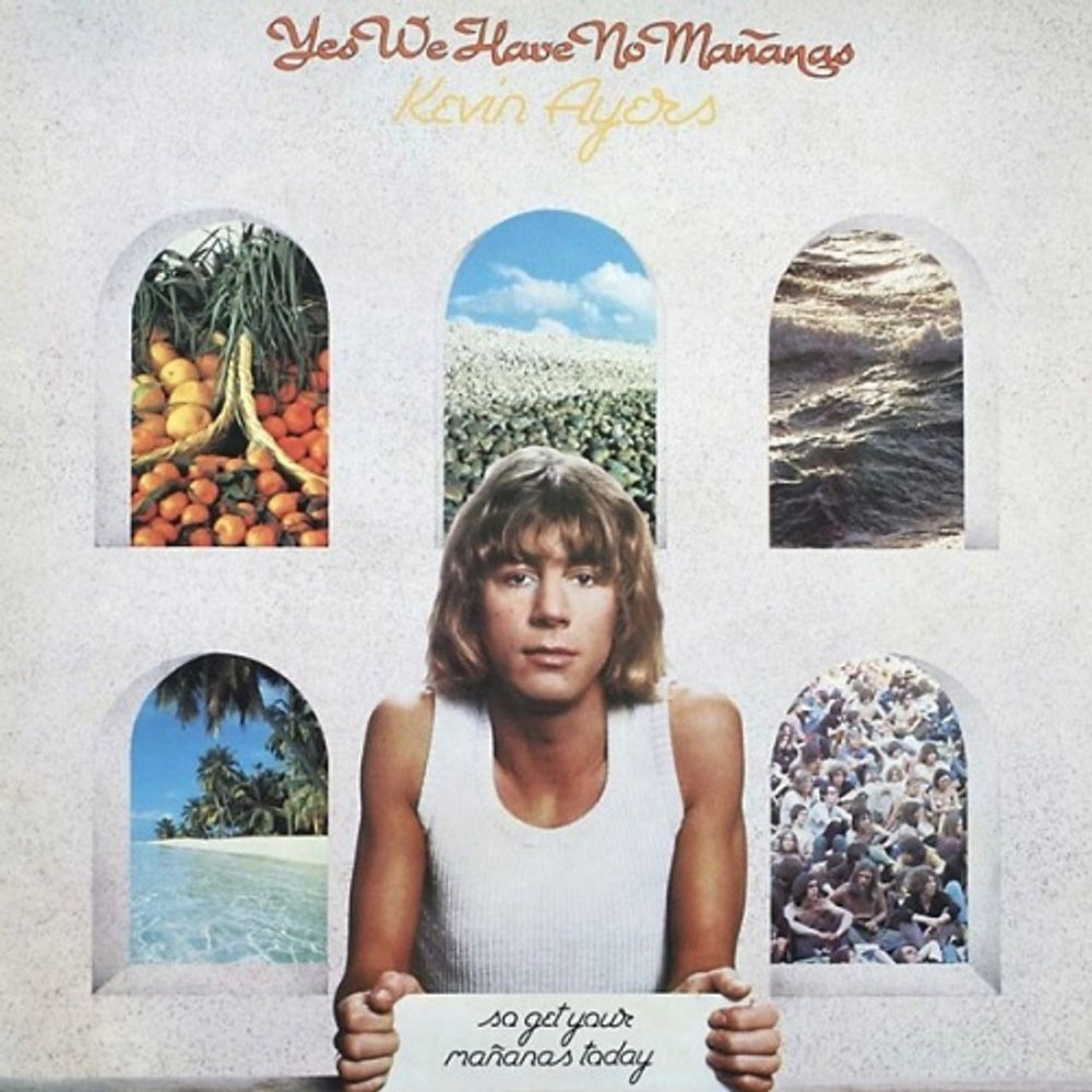 Kevin Ayers Yes We Have No Mañanas - 1st UK vinyl LP album (LP record) SHSP4057