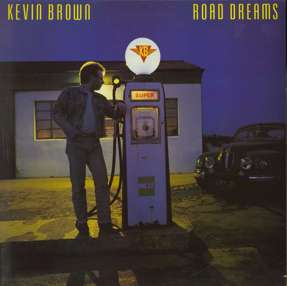 Kevin Brown Road Dreams UK vinyl LP album (LP record) HNBL1340