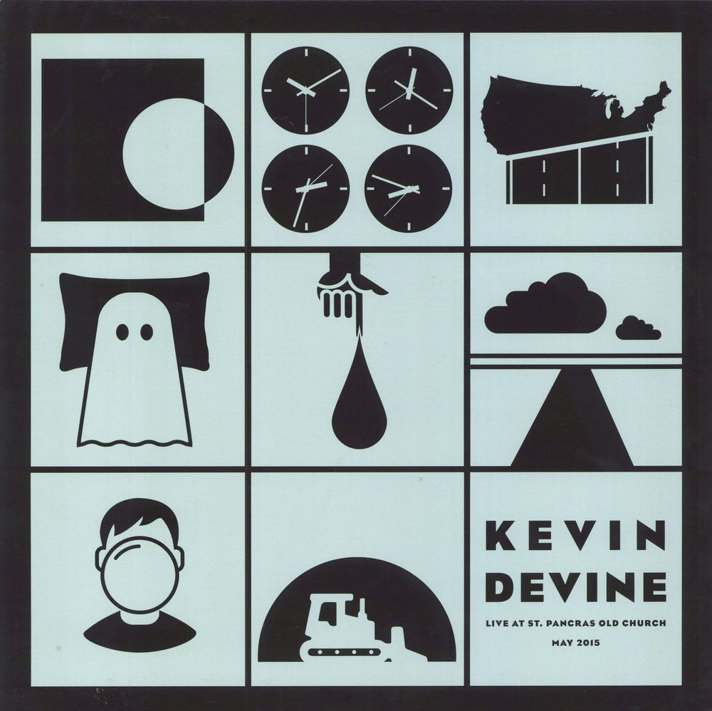 Kevin Devine Live At St. Pancras Old Church May 2015 UK vinyl LP album (LP record) BSM177