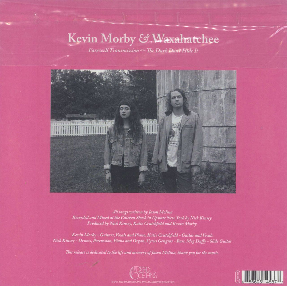 Kevin Morby Farewell Transmission / The Dark Don't Hide It - RSD18 US 7" vinyl single (7 inch record / 45) 656605145877