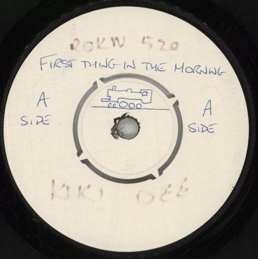 Kiki Dee First Thing In The Morning UK 7" vinyl single (7 inch record / 45) ROKN520