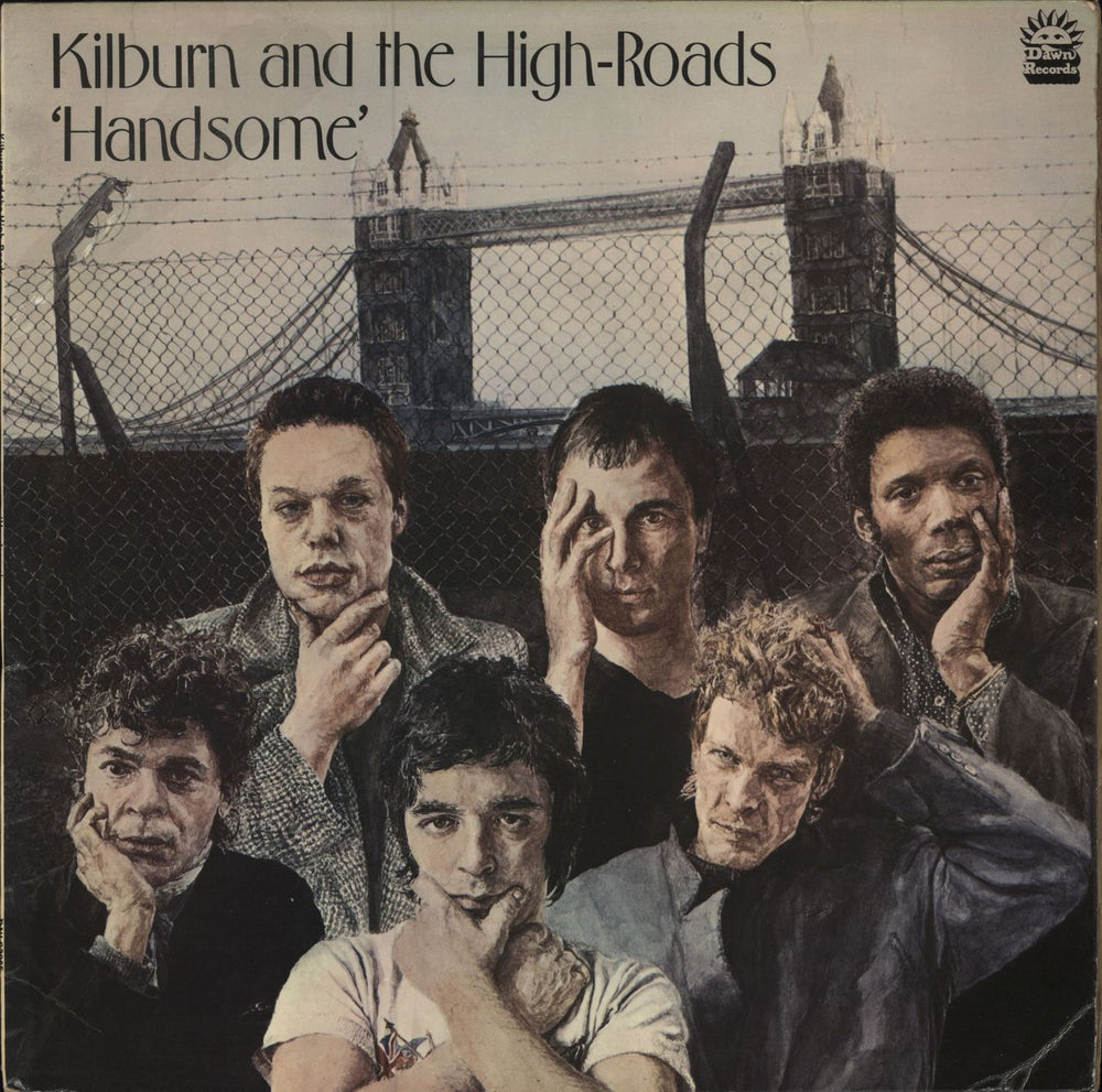 Kilburn & The High Roads Handsome - 1st - EX-unique inner UK vinyl LP album (LP record) DNLS3065