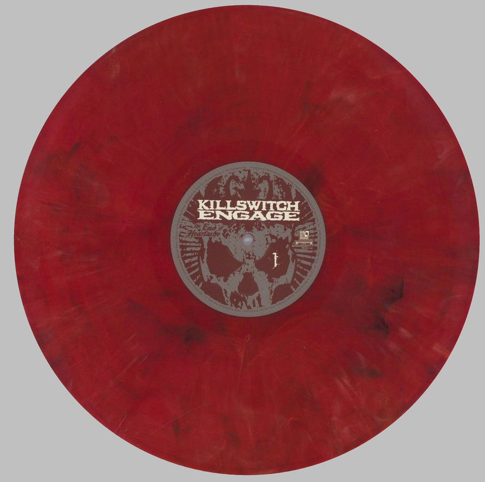Killswitch Engage The End Of Heartache - Red With Black And White Marble Vinyl US 2-LP vinyl record set (Double LP Album) KEG2LTH823767