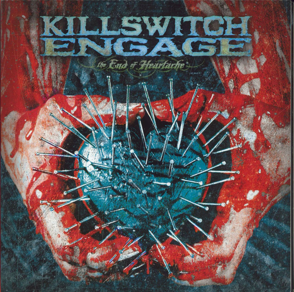 Killswitch Engage The End Of Heartache - Red With Black And White Marble Vinyl US 2-LP vinyl record set (Double LP Album) ROGV-140