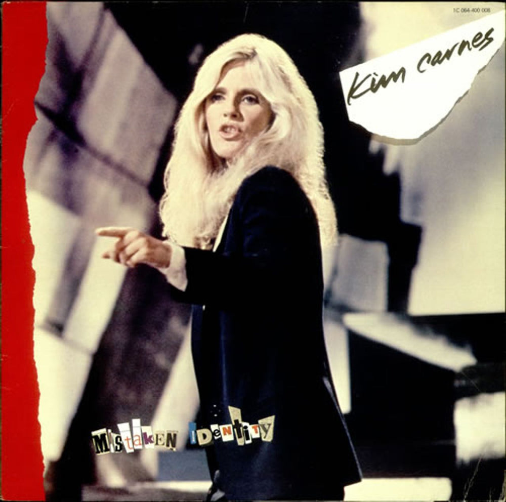 Kim Carnes Mistaken Identity Dutch vinyl LP album (LP record) 1C062-400008