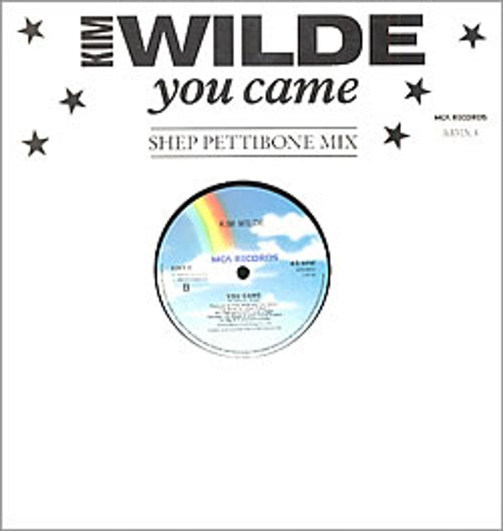 Kim Wilde You Came - Shep Remix UK 12" vinyl single (12 inch record / Maxi-single) KIMX8