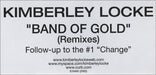Kimberley Locke Band Of Gold - Remixes US Promo CD single (CD5 / 5") KIBC5BA433875