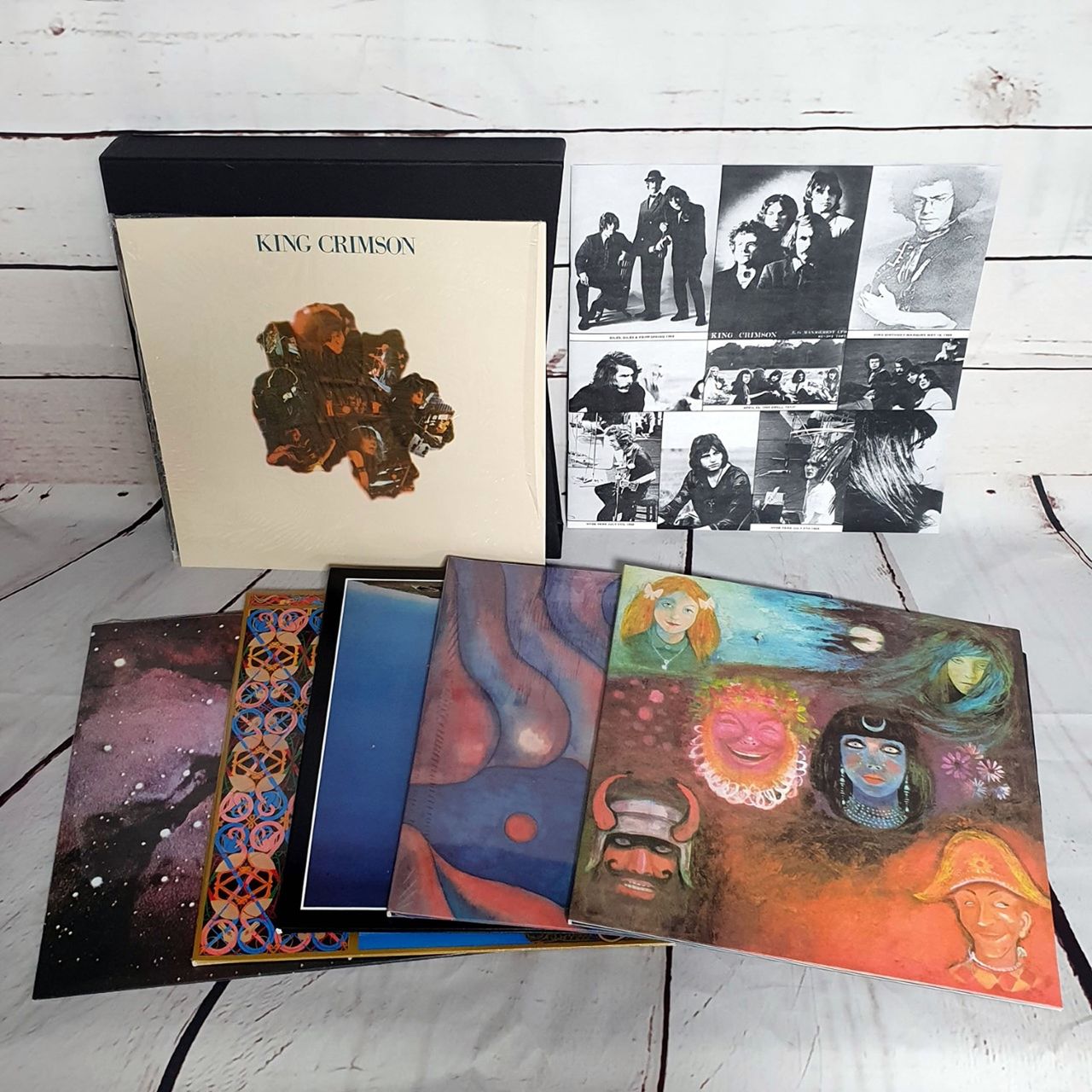 King Crimson 1969-1972 - open UK Vinyl box set