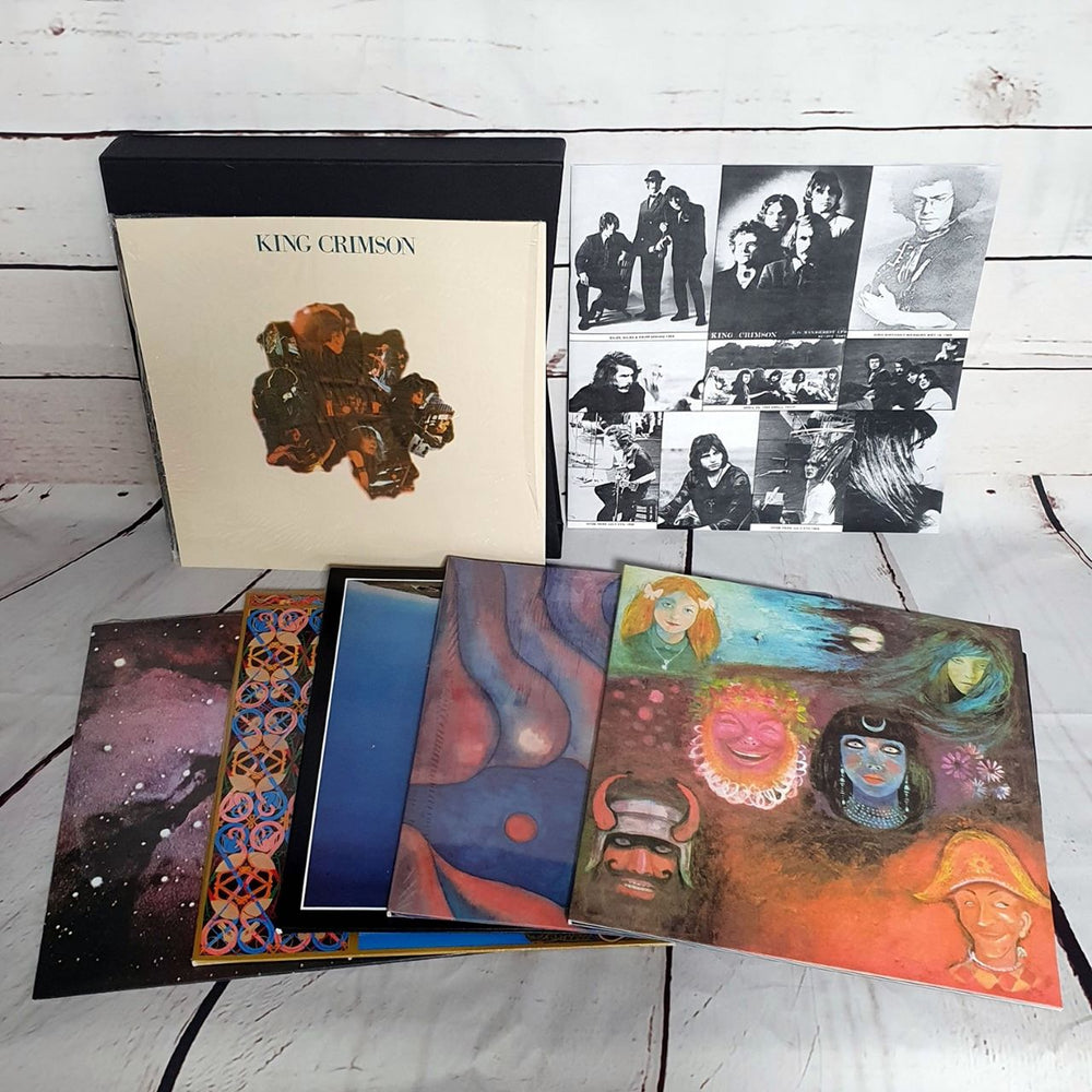 King Crimson 1969-1972 - open UK Vinyl box set — RareVinyl.com