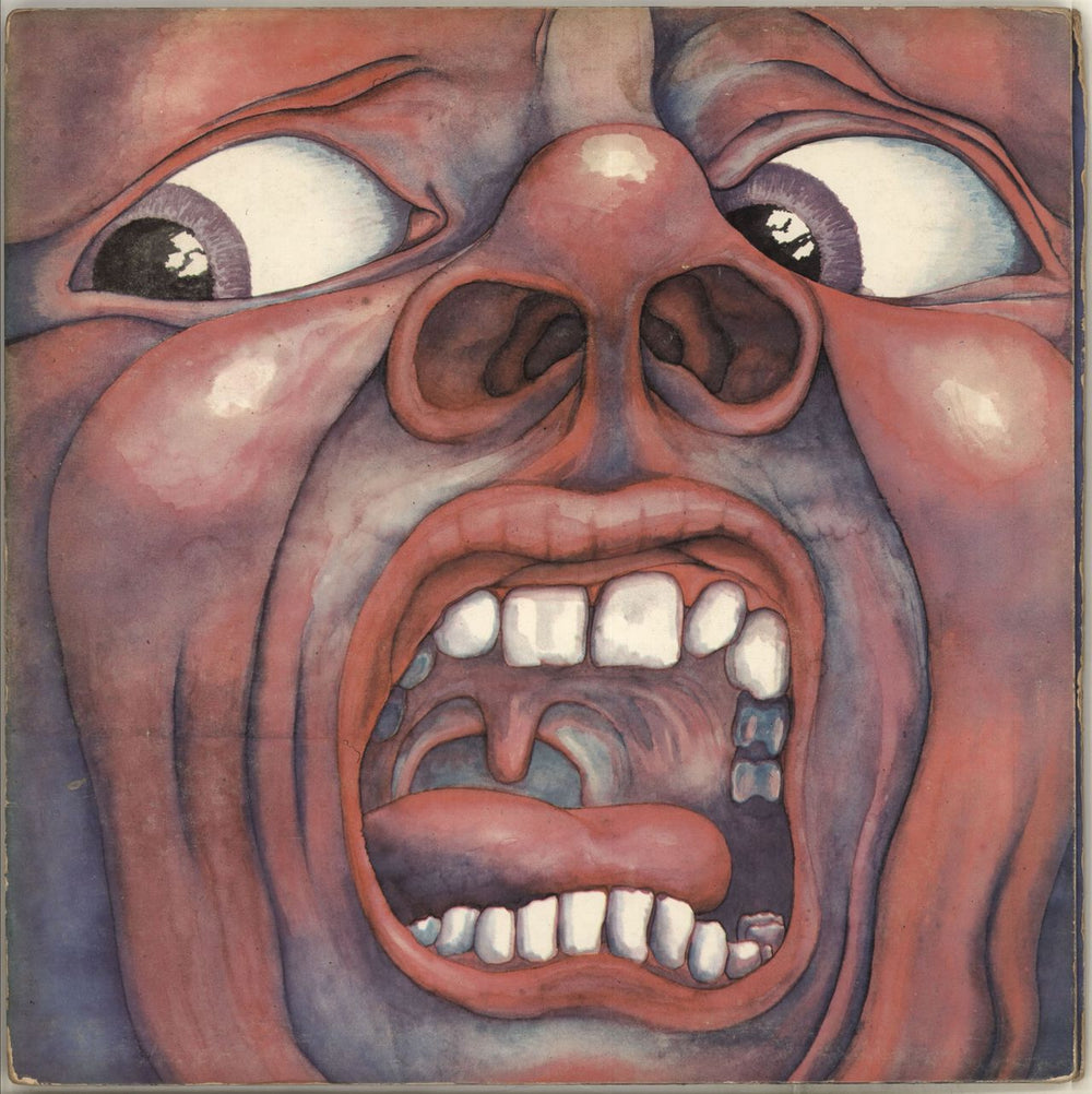 King Crimson In The Court Of The Crimson King - 1st - G UK vinyl LP album (LP record) ILPS-9111