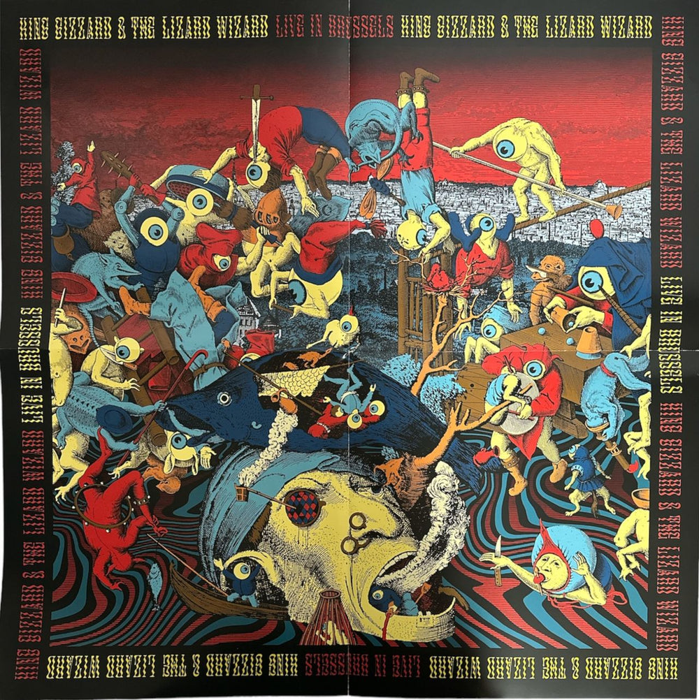 King Gizzard And The Lizard Wizard Live In Brussels 2019 US Vinyl Box Set