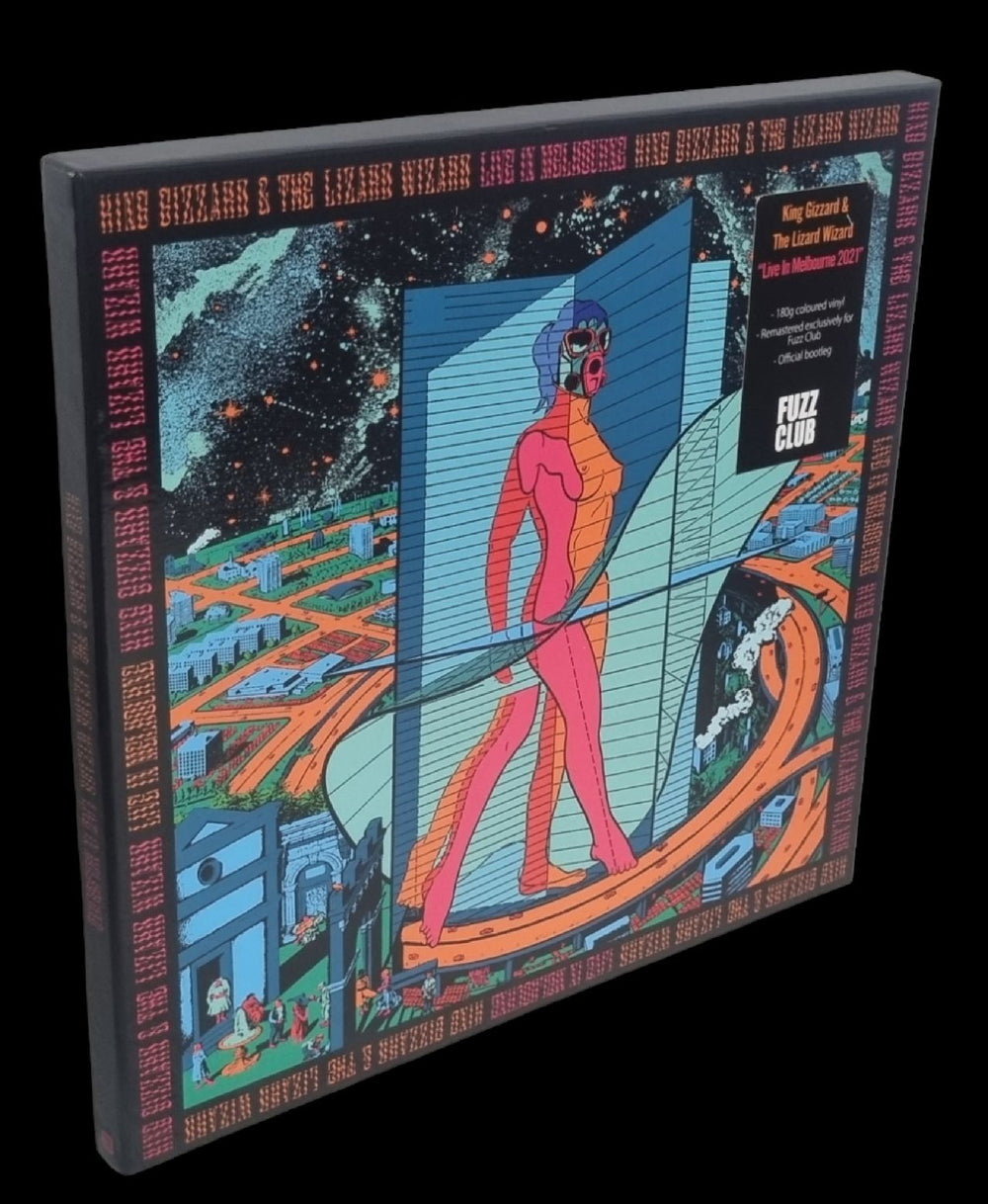 King Gizzard And The Lizard Wizard Live In Melbourne 2021 UK Vinyl Box Set FC161LP