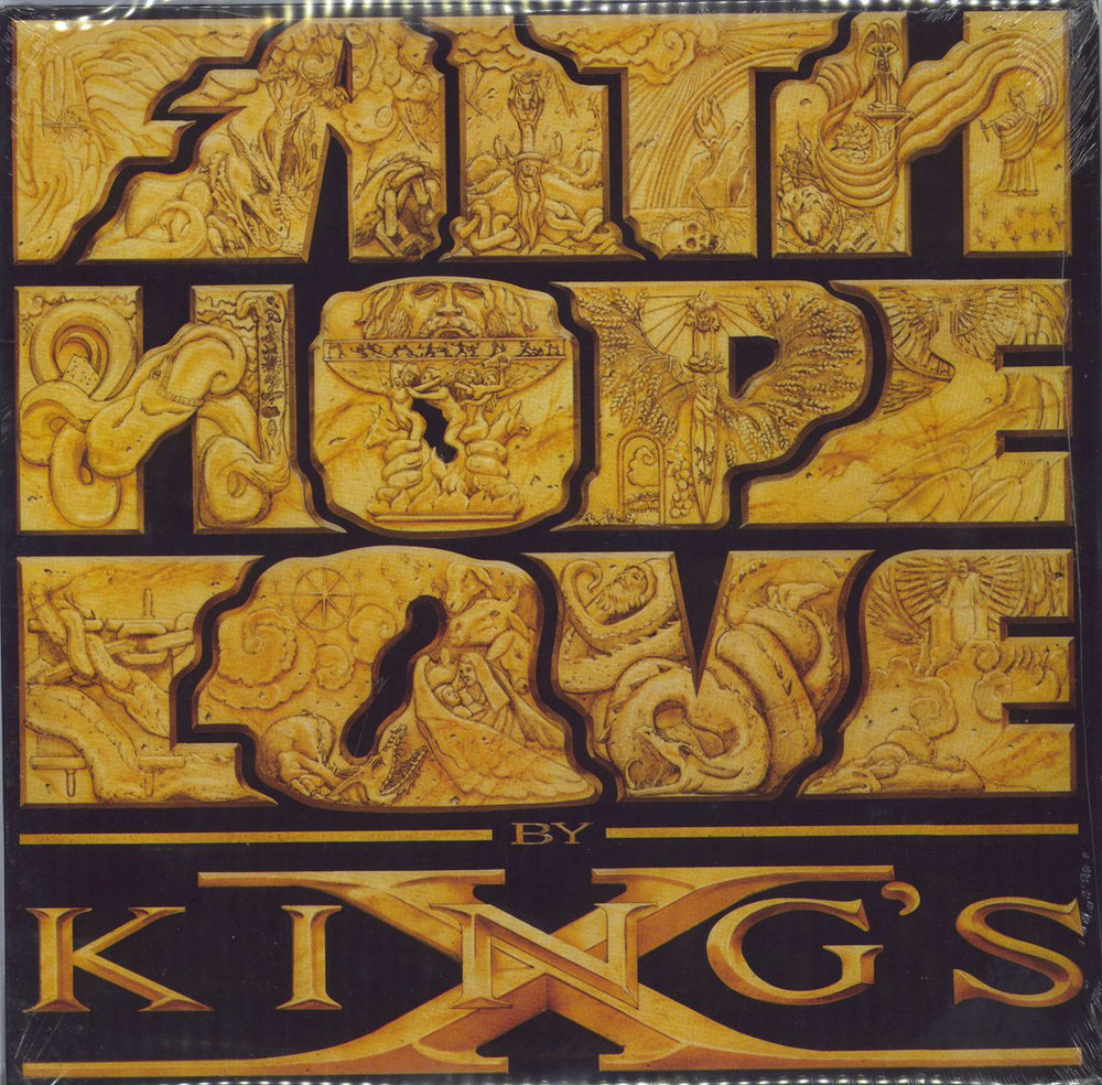 King's X Faith Hope Love - 180gm - Sealed US 2-LP vinyl record set (Double LP Album) 3984-15360-1