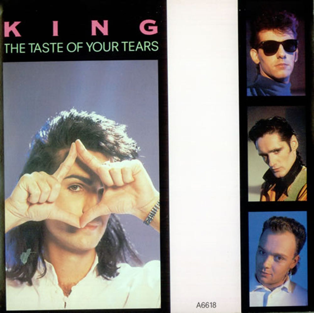 King The Taste Of Your Tears UK 7" vinyl single (7 inch record / 45) A6618