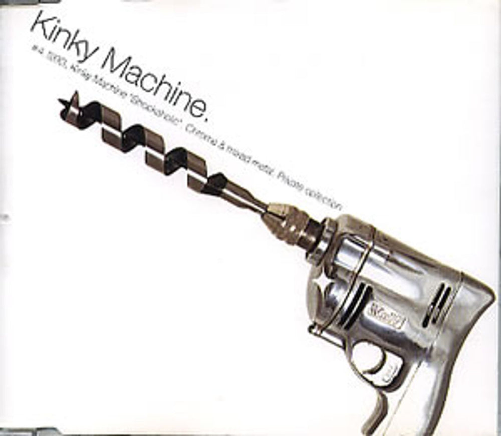 Kinky Machine Shockaholic UK CD single (CD5 / 5") GASPD5