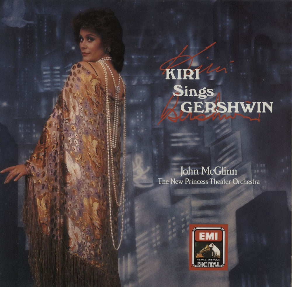 Kiri Te Kanawa Kiri Sings Gershwin German vinyl LP album (LP record) EL2705741