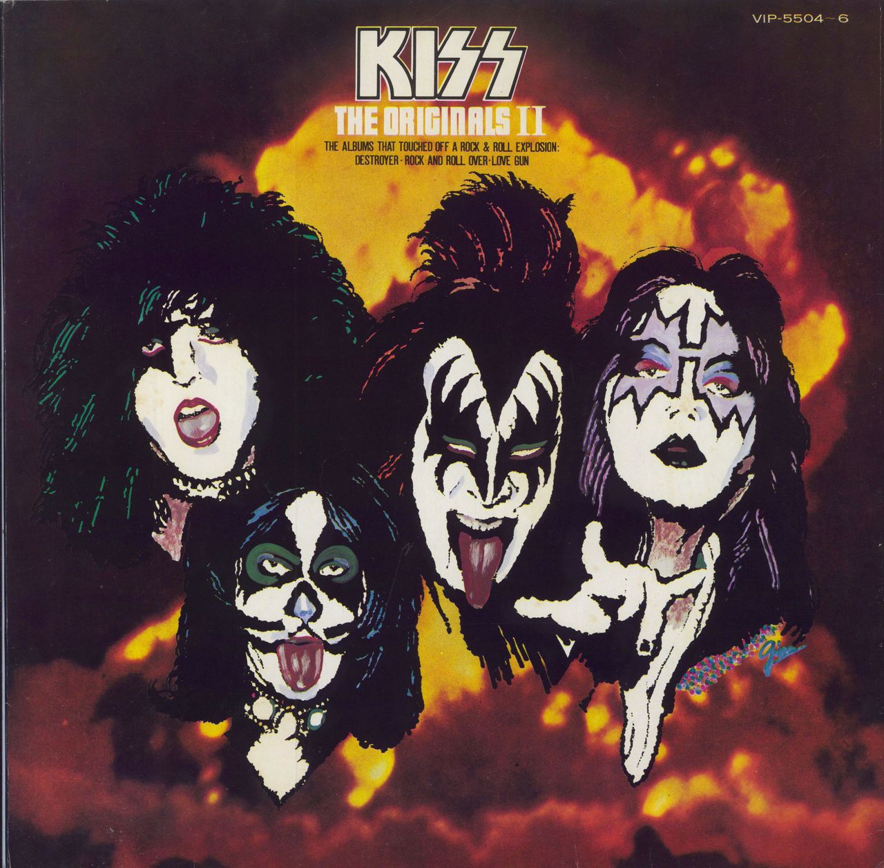 KISS The sold Originals 3 Record set plus Destroyer Album- Rock Vinyl