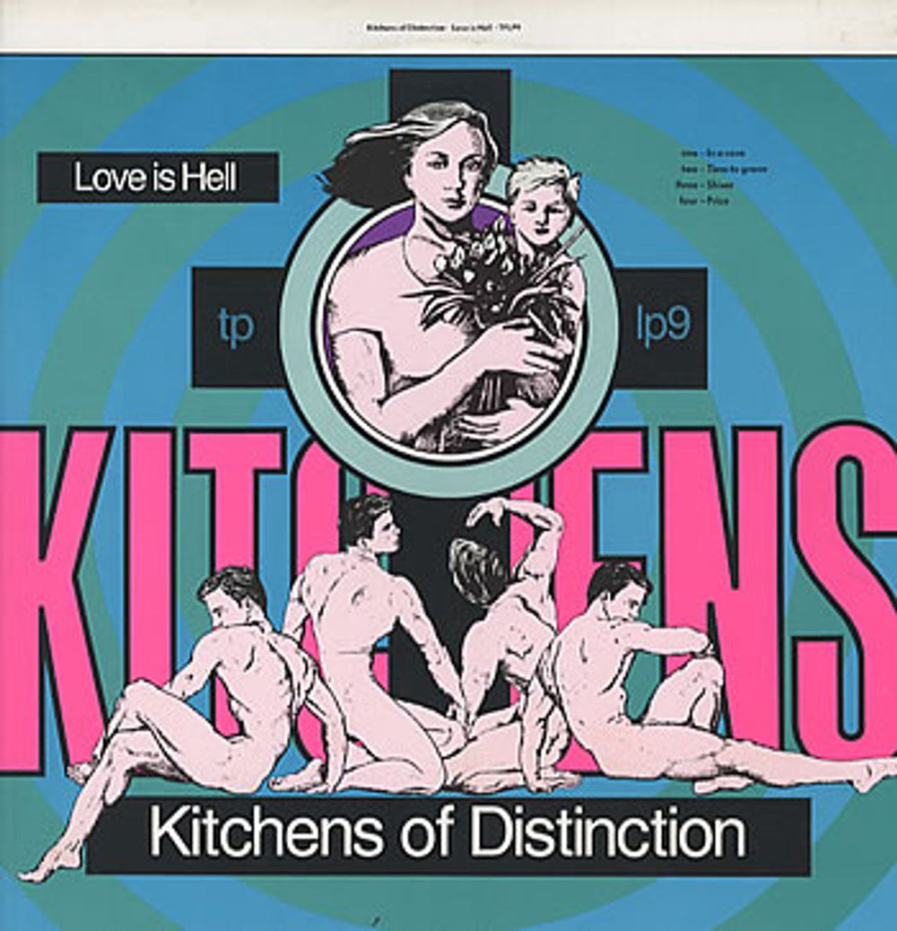 Kitchens Of Distinction Love Is Hell UK vinyl LP album (LP record) TPLP9