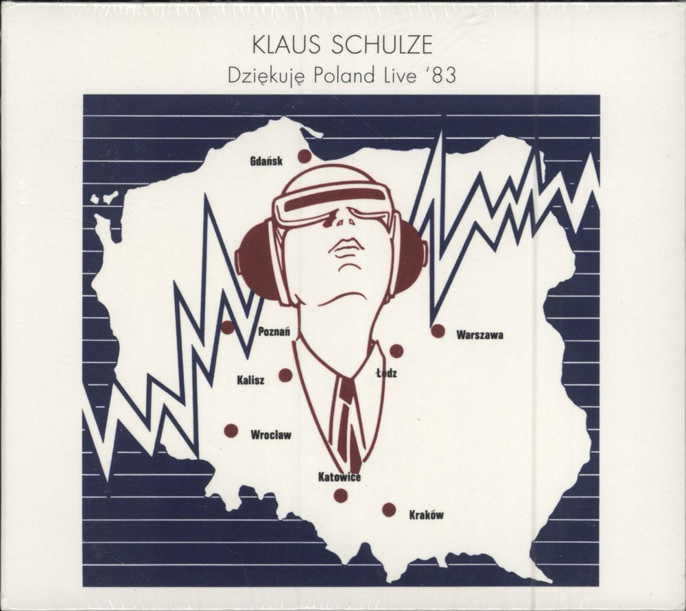 Klaus Schulze Dziekuje Poland Live '83 - Sealed German 2 CD album set (Double CD) MIG014422CD