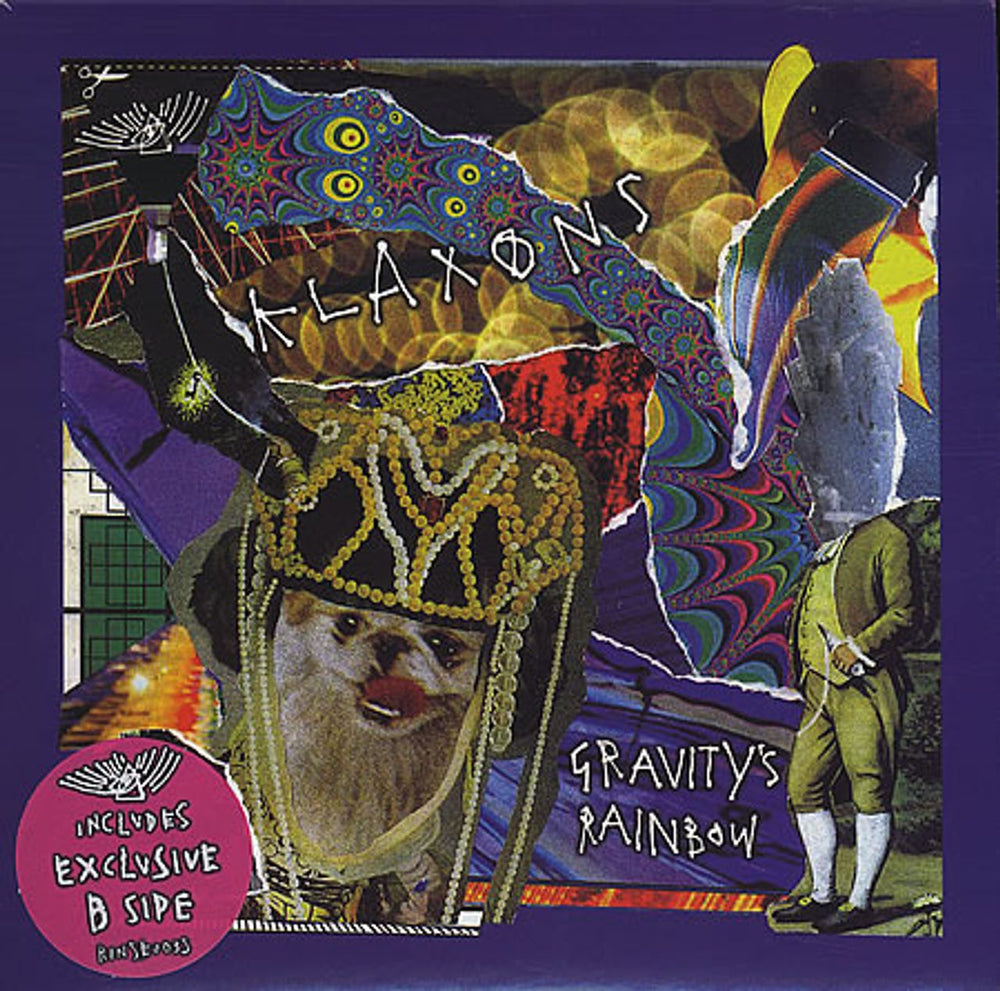 Klaxons Gravity's Rainbow UK 7" vinyl single (7 inch record / 45) RINSE3S
