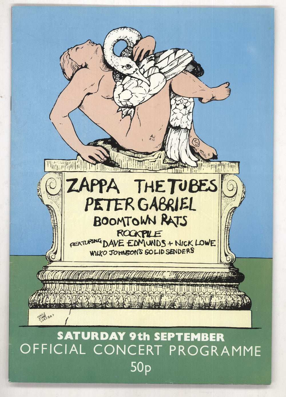 Knebworth Knebworth 1978 UK tour programme CONCERT PROGRAMME