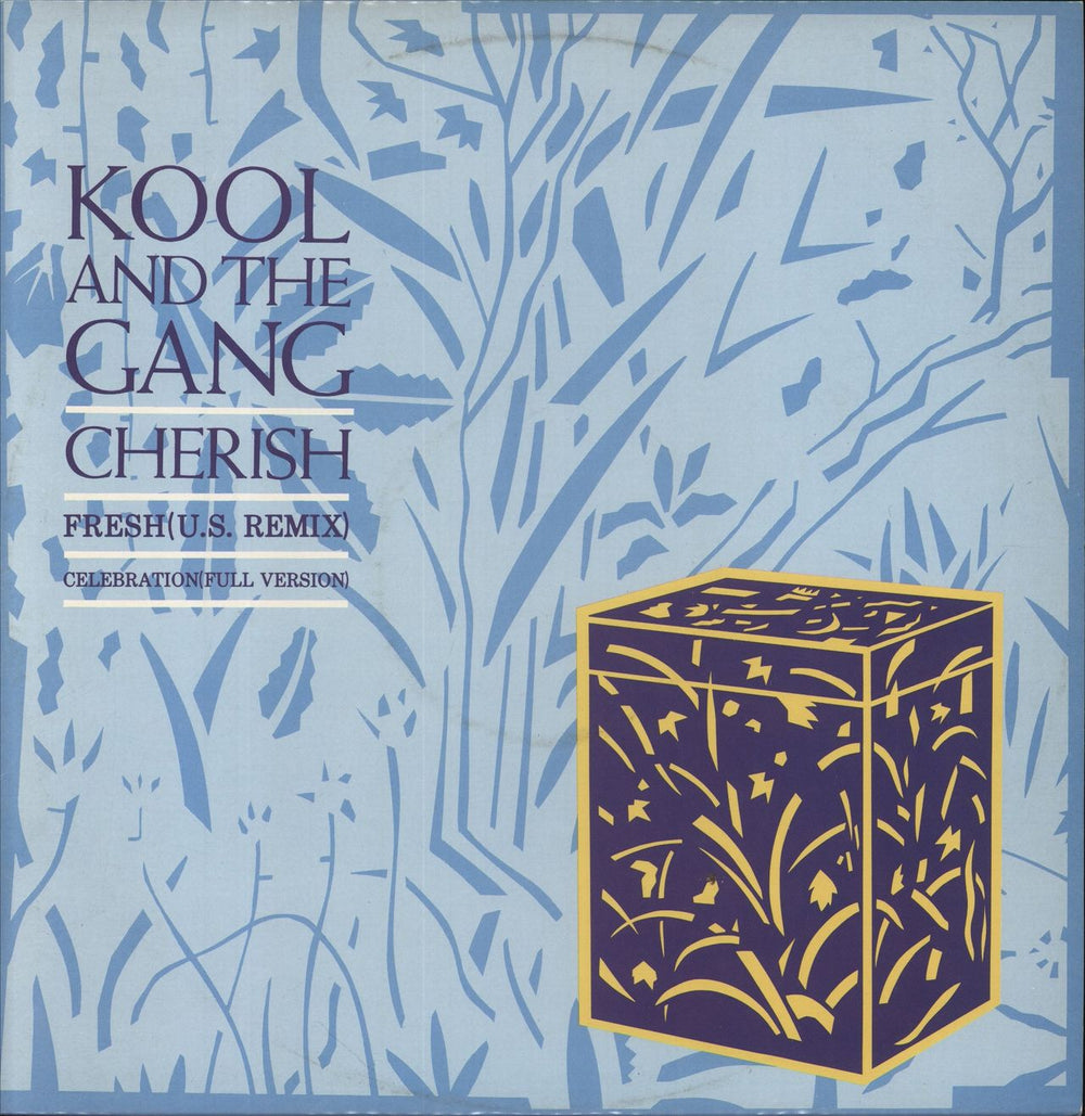 Kool & The Gang Cherish UK 12" vinyl single (12 inch record / Maxi-single) DEX20