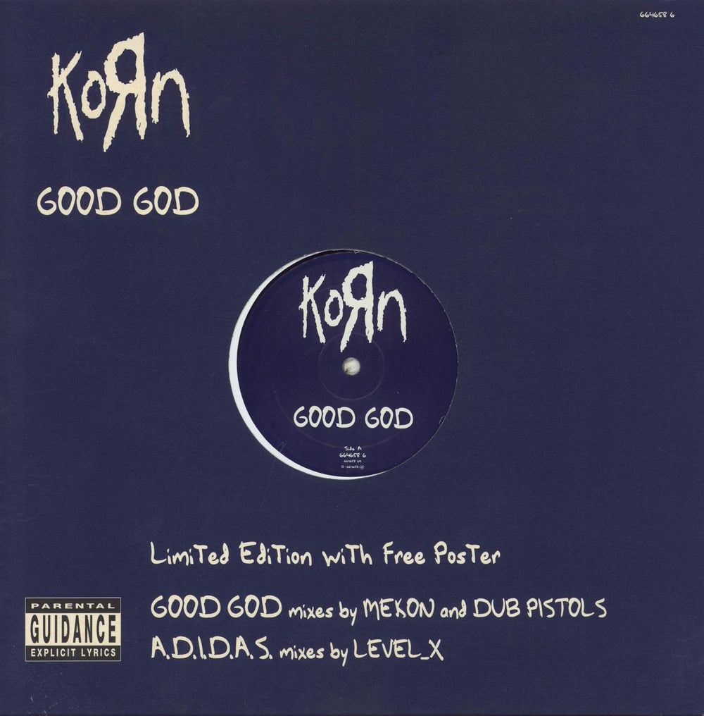 Korn Good God UK 12" vinyl single (12 inch record / Maxi-single) 6646586