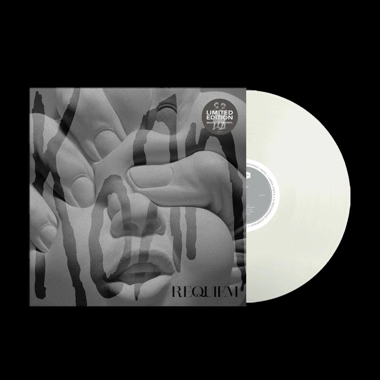 Korn Requiem - Indie Exclusive Milky Clear Vinyl - Sealed UK vinyl LP album (LP record) LVR02371