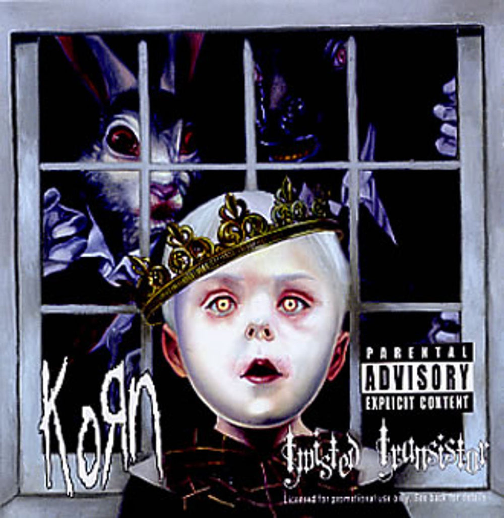 Korn Twisted Transistor US Promo CD single (CD5 / 5") 43769-2