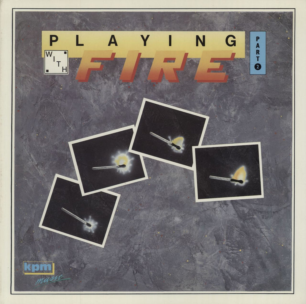 KPM Library Playing With Fire 1 & 2 UK 2-LP vinyl record set (Double LP Album) KPM1368/1369