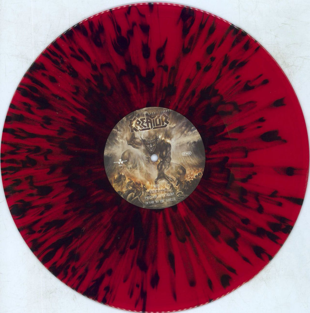 Kreator Phantom Antichrist - Splatter Vinyl US 2-LP vinyl record set (Double LP Album) KR62LPH806764