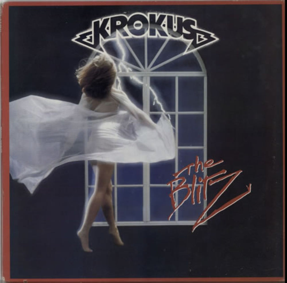 Krokus The Blitz US vinyl LP album (LP record) AL88243