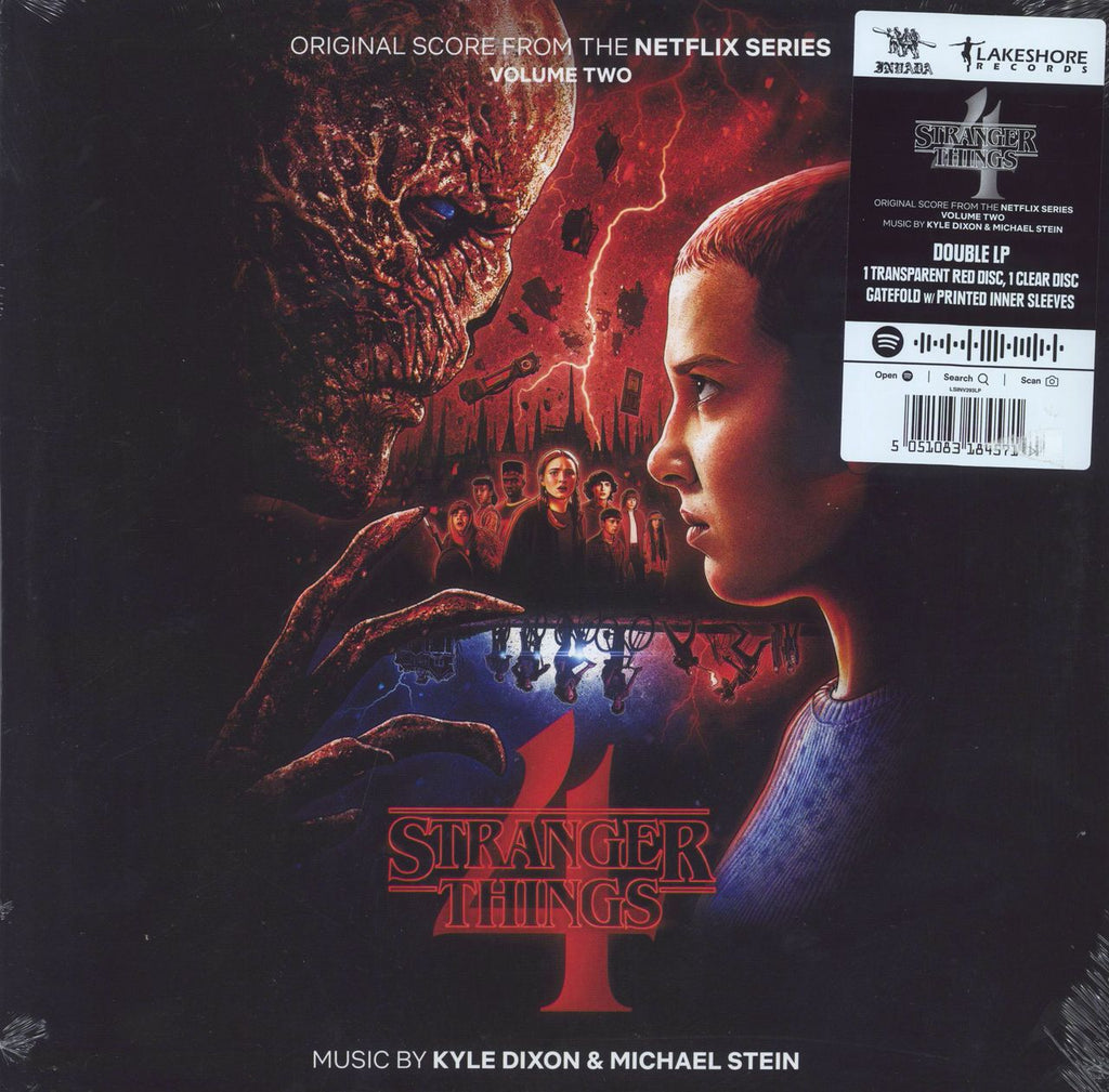 Kyle Dixon & Michael Stein - Stranger Things 4: Volume Two (Soundtrack /  O.S.T.) [Black Vinyl] (Vinyl LP)