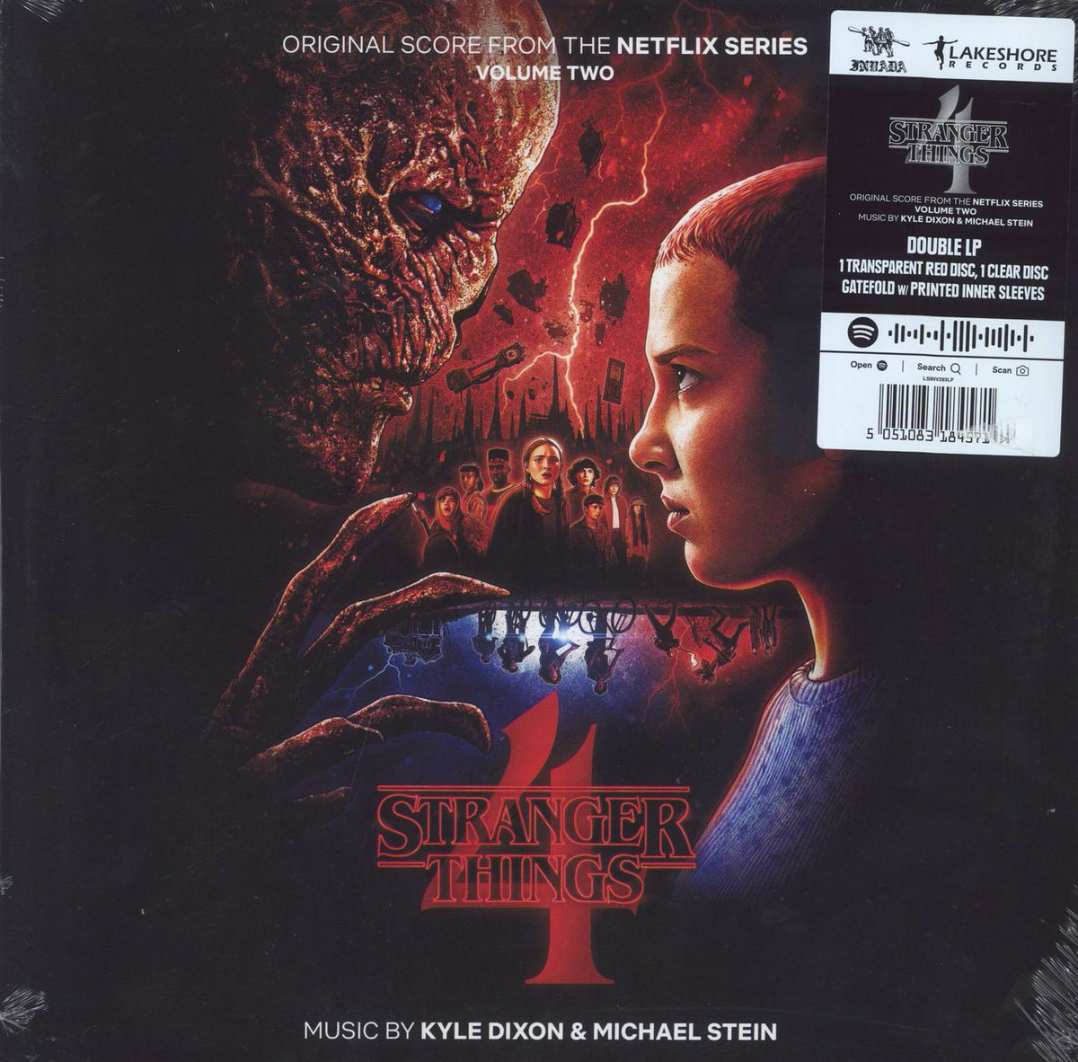 Stranger Things Season 4 Soundtrack 2XLP Vinyl Red - US