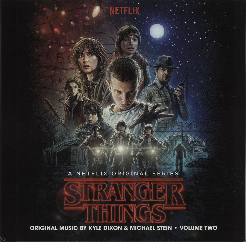 Kyle Dixon & Michael Stein Stranger Things - Volume One & Volume Two - Glow In The Dark US 4-LP vinyl album record set