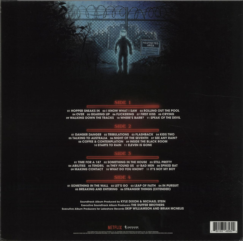 Kyle Dixon & Michael Stein Stranger Things - Volume One & Volume Two - Glow In The Dark US 4-LP vinyl album record set