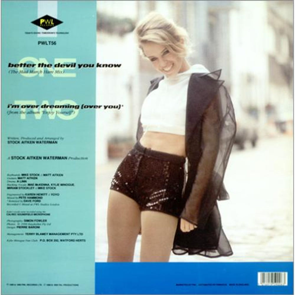 Kylie Minogue Better The Devil You Know UK 12" vinyl single (12 inch record / Maxi-single) KYL12BE36998