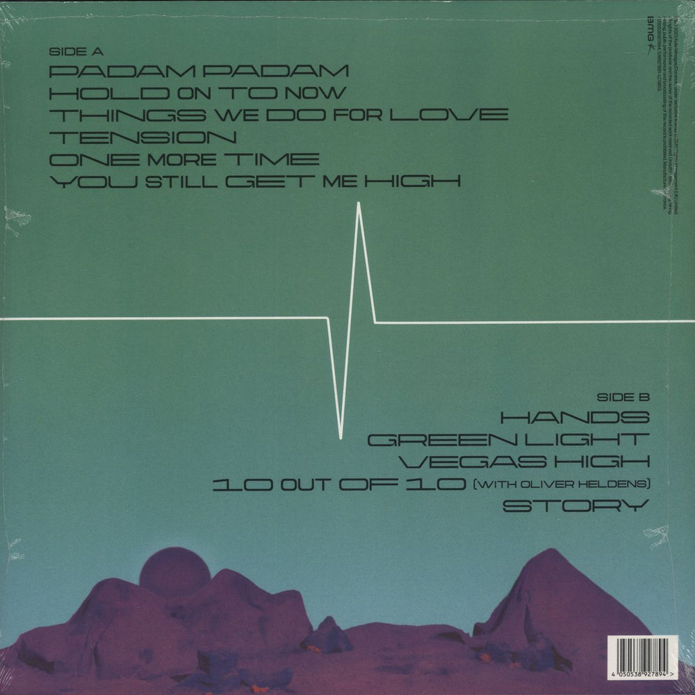 Kylie Minogue Tension: HMV Exclusive - Green Vinyl - Sealed UK vinyl LP album (LP record) 4050538927894