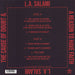 L.A. Salami The Cause Of Doubt & A Reason To Have Faith - Red Vinyl UK vinyl LP album (LP record)