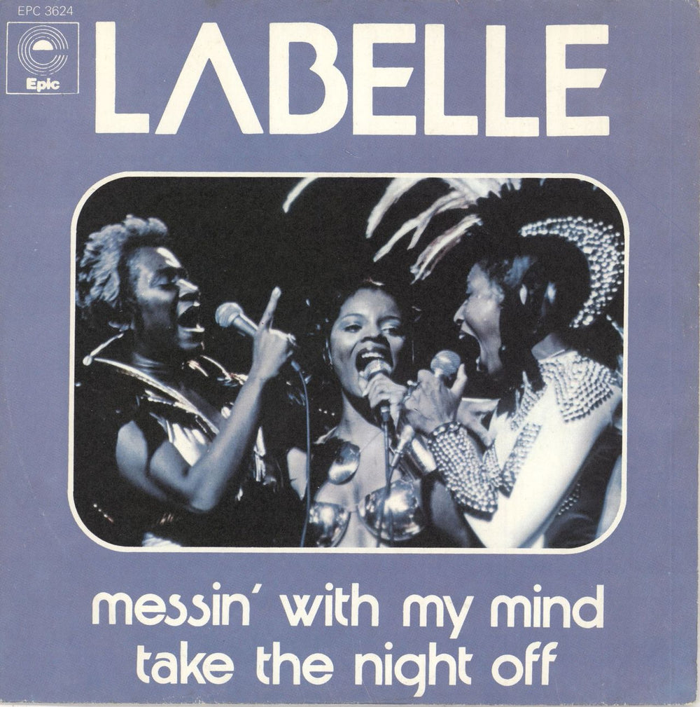 Labelle Messin' With My Mind Italian 7" vinyl single (7 inch record / 45) EPC3624