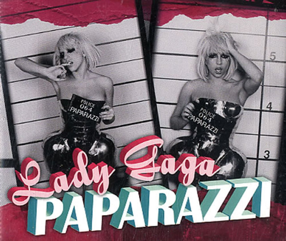 Lady Gaga Paparazzi UK Promo CD single (CD5 / 5") GAGA6