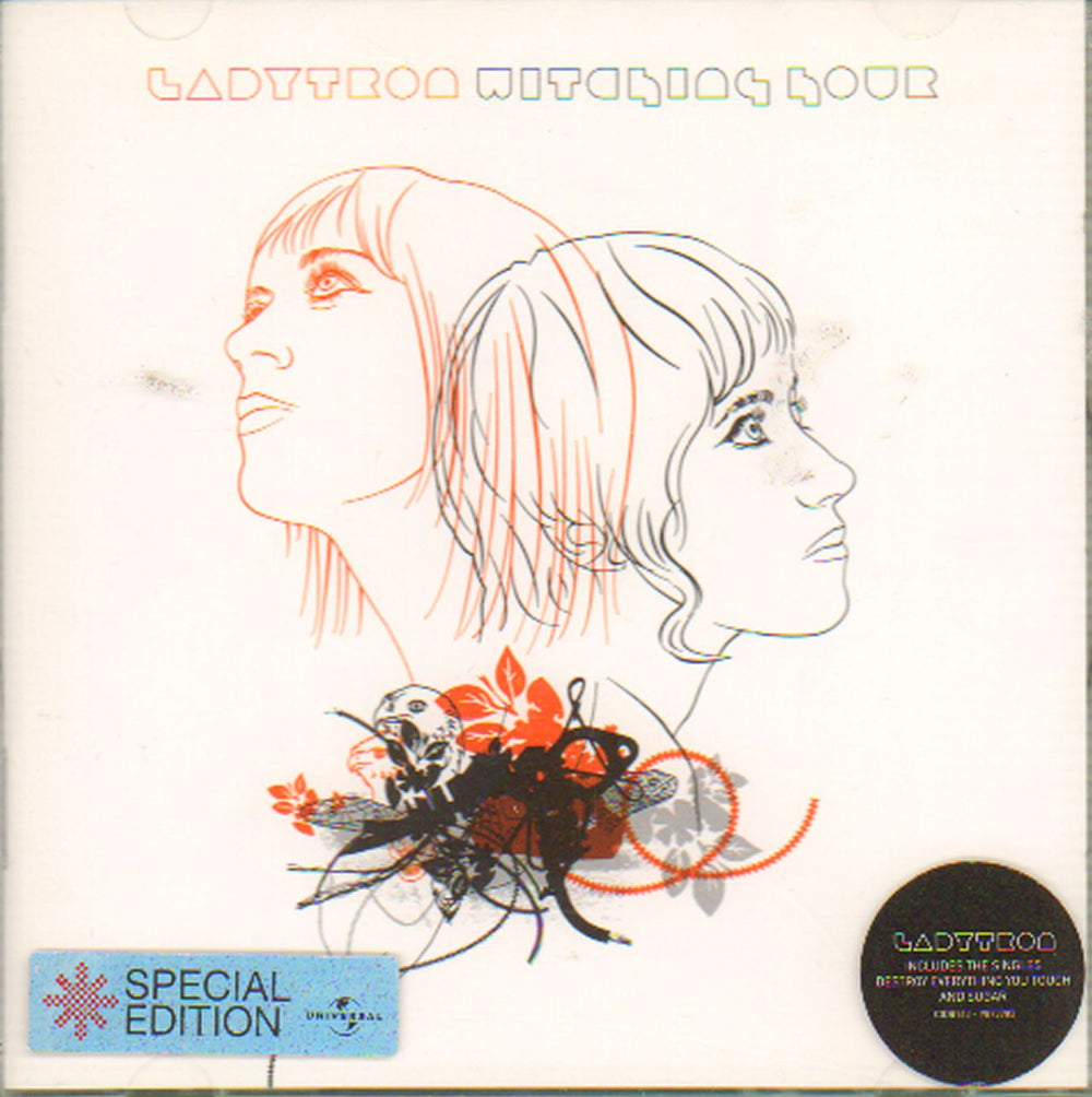 Ladytron Witching Hour UK CD album (CDLP) CID8163