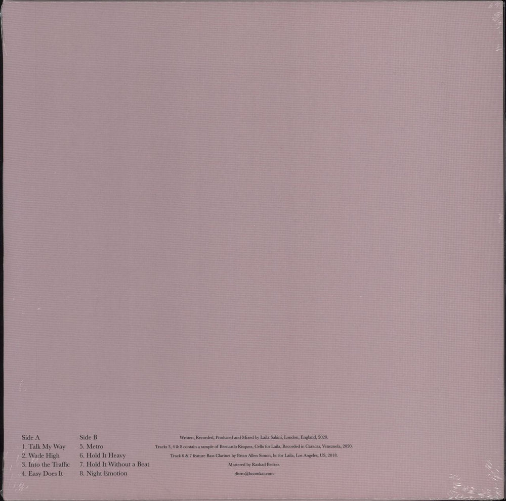Laila Sakini Into the Traffic, Under the Moonlight - Sealed UK vinyl LP album (LP record)