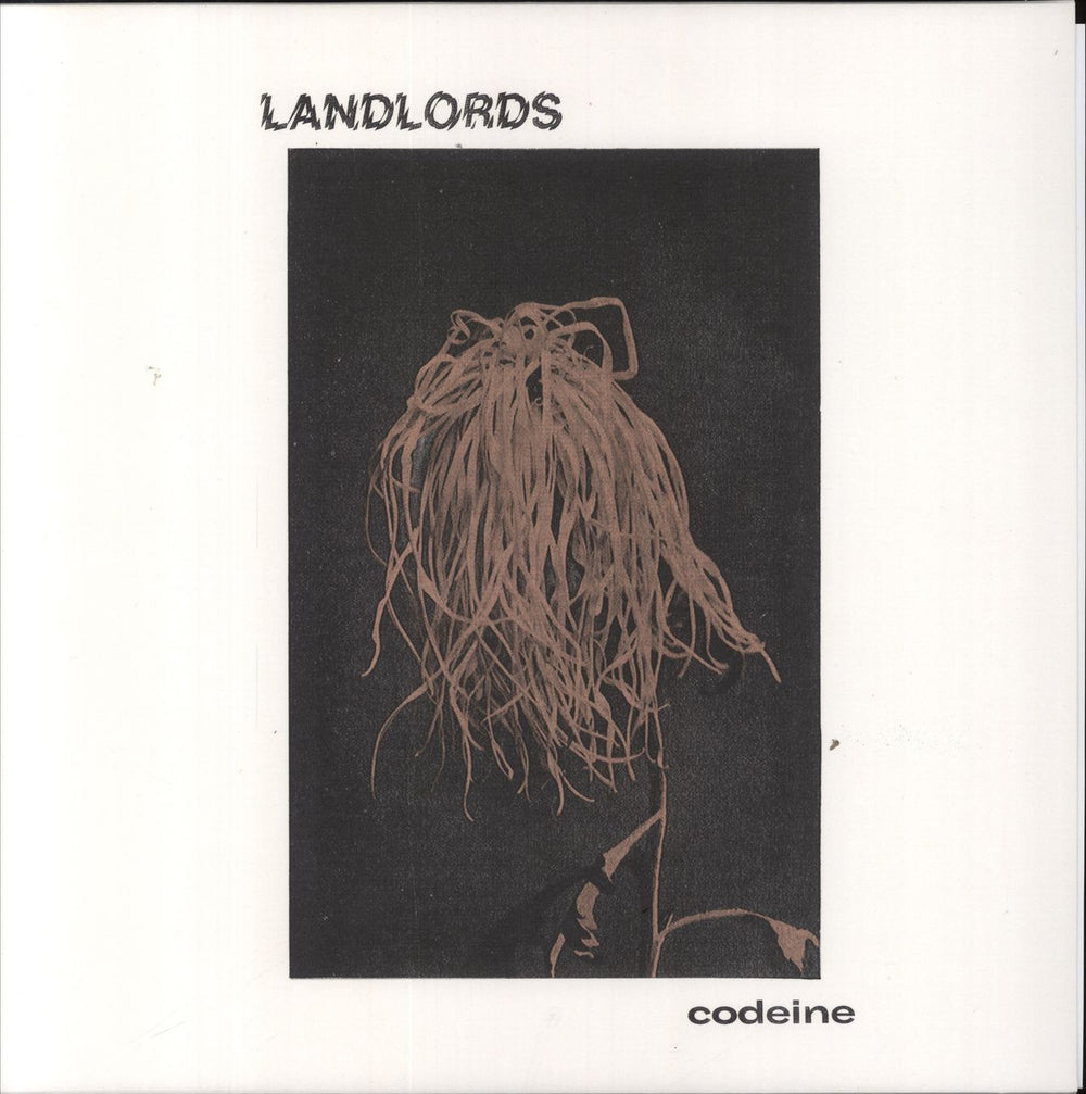 Landlords  Codeine - Orange & Black Vinyl UK 12" vinyl single (12 inch record / Maxi-single) CRR139V