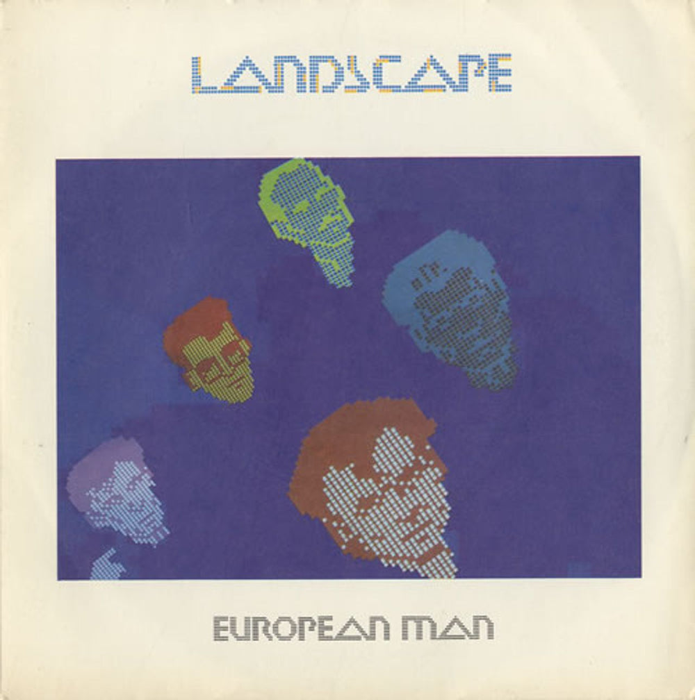 Landscape European Man UK 7" vinyl single (7 inch record / 45) EDM1