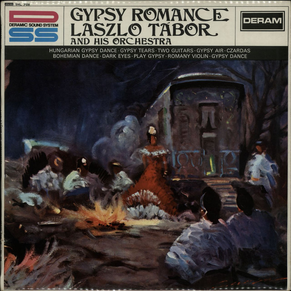 Laszlo Tábor Gypsy Romance UK vinyl LP album (LP record) SML708