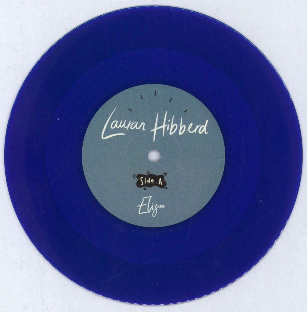 Lauran Hibberd Eliza - Blue Vinyl UK 7" vinyl single (7 inch record / 45) 6H-07EL831173