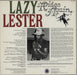 Lazy Lester Rides Again German vinyl LP album (LP record)
