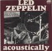 Led Zeppelin Acoustically Australian 7" vinyl single (7 inch record / 45) EPA228