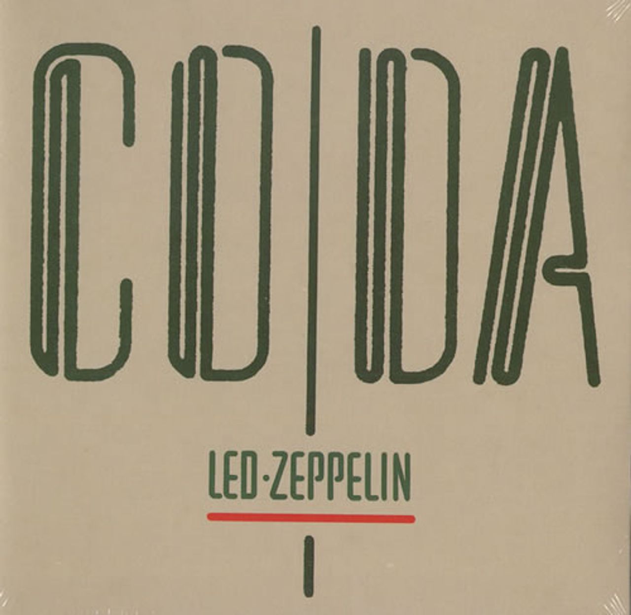 Led Zeppelin Coda UK CD album (CDLP) 7567924445